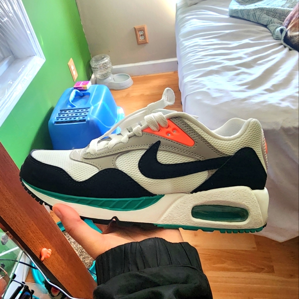 Nike sneakers.